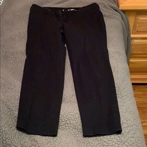 Old Navy pixie mid-rise black pants